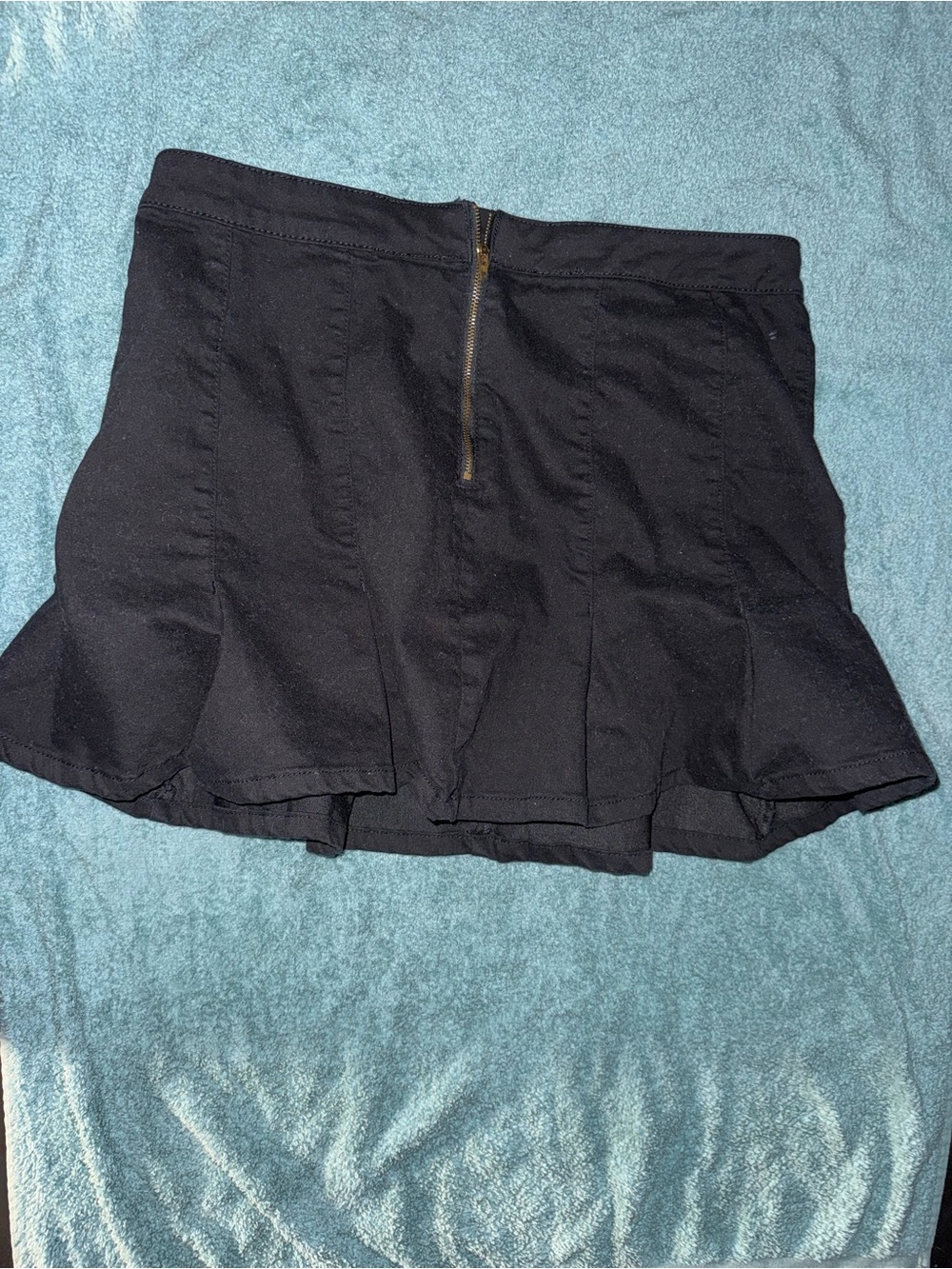 No Boundaries‎ Black Mini Skirt with Seam Detailing